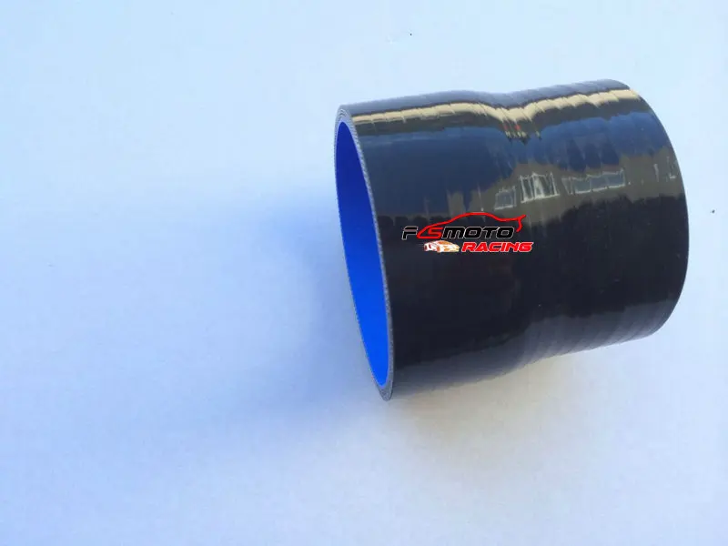 2,7" to3" Прямой силиконовый шланг редуктор Turbo70-76mm интеркулер труба шланг синий