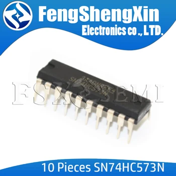 

10PCS SN74HC573AN DIP20 HD74HC573P DIP 74HC573AN 74HC573 SN74HC573N DIP-20 logic IC