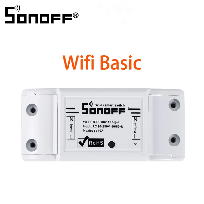 SONOFF RF R3 Smart RF управление RM 433 МГц переключатель wifi 100-240 В DIY Ewelink приложение Автоматизация работает с Alexa Google для дома - Комплект: wifi basic R2