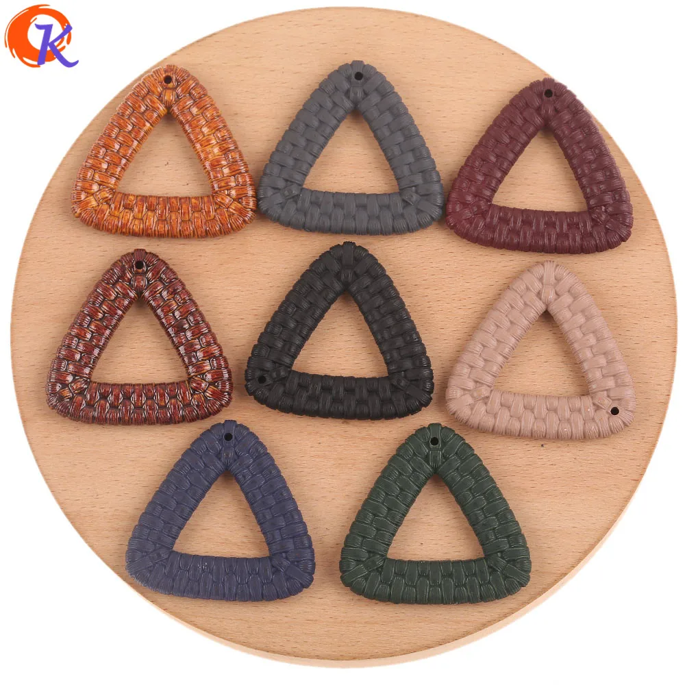 

Cordial Design 40*42mm 100Pcs Jewelry Accessories/Acrylic Bead/DIY/Triangle Shape/Beads Making/Hand Made/Earring Findings