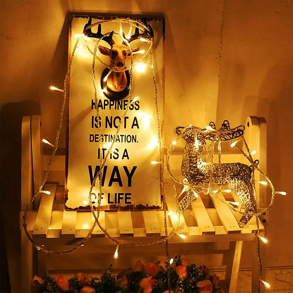 

50m/100m LED Stringed Lights Waterproof 31V 250LEDs Fairy Stringed Lights Garland Wedding Party Decor Romantic Stringed Lights