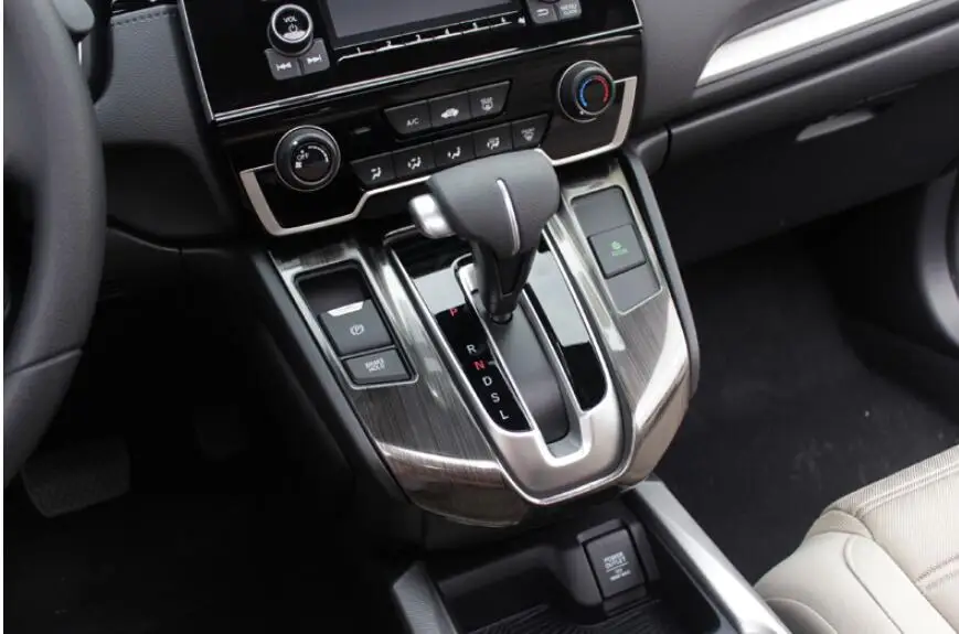 Панель переключения передач из нержавеющей стали для HONDA CR-V CRV 5th Gen