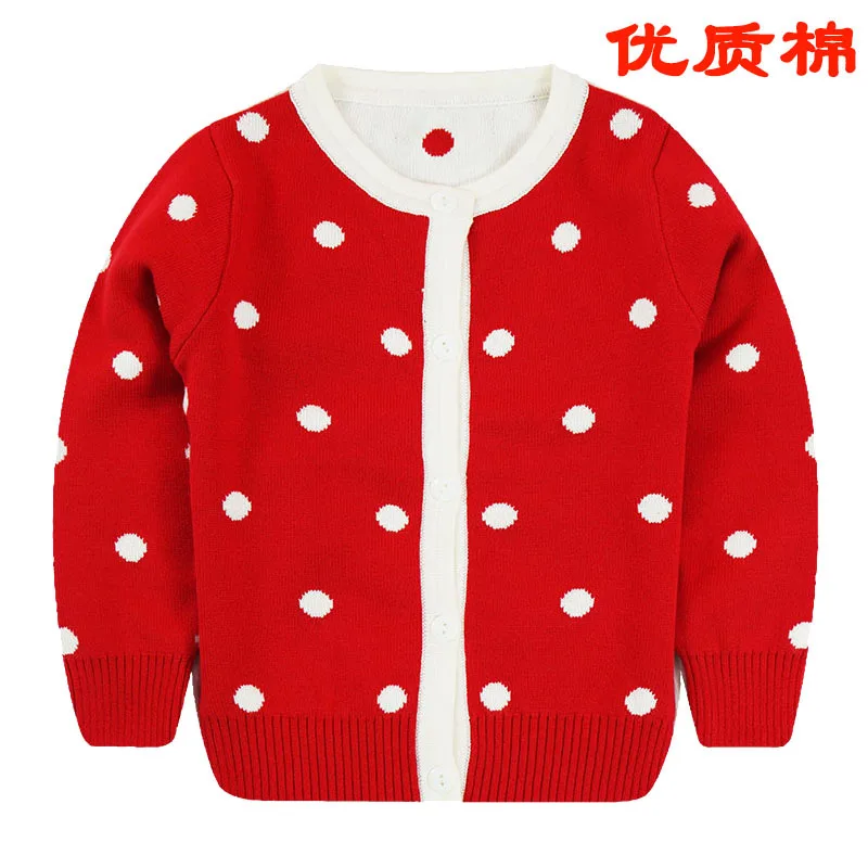 

Girls' Knitted Cardigan Sweater Korean-style Versatile Thin Small CHILDREN'S Infant Baby Childrenswear Spring And Autumn Donger