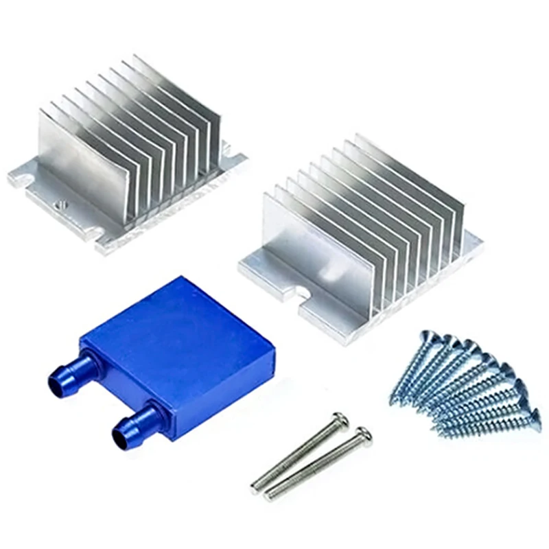 Air conditioner parts accessories 1 set mini DIY kit thermoelectric Peltier cooler refrigeration cooling system + fan for home