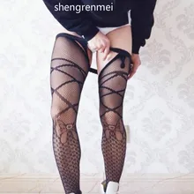 Shengrenmei сексуальные колготки сетчатые жаккардовые колготки мужские женское белье в сетку мужские гей Сисси взрослые колготки Фетиш человек Экзотическая одежда