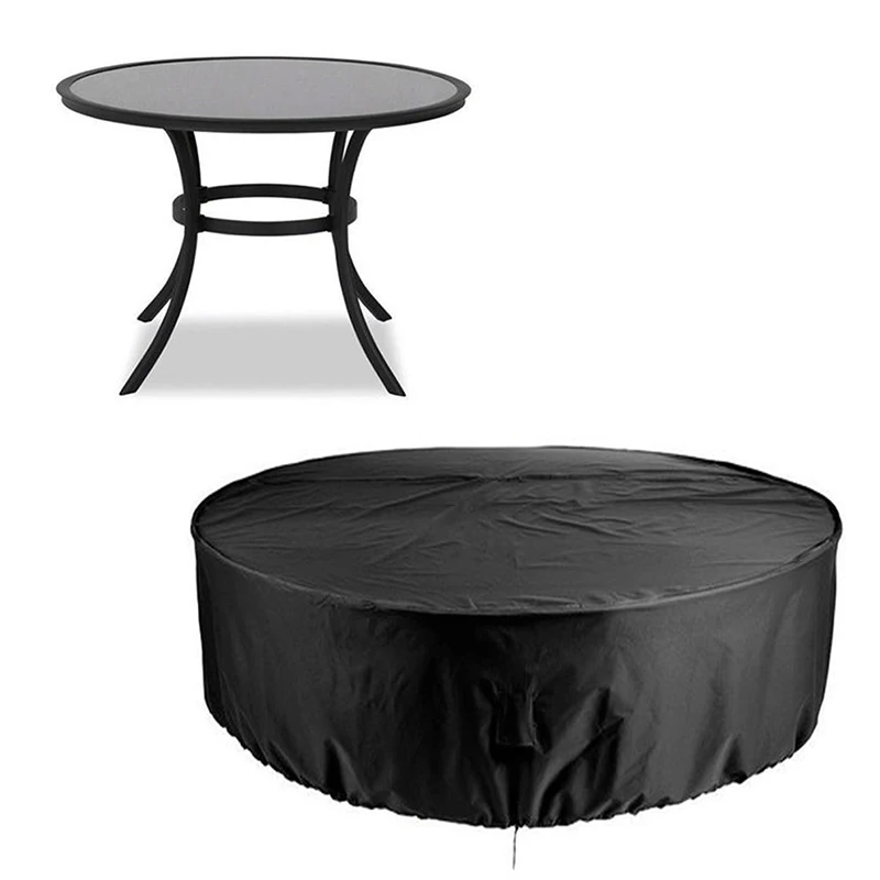 Large Round Waterproof Outdoor Garden Patio Table Chair Set Furniture Cover UK 