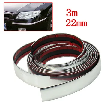 

Decoration Car Styling Strip Chrome Moulding Plastic Interior Protector