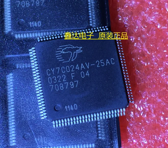 10 шт./лот CY7C024AV-25AC TQFP-100