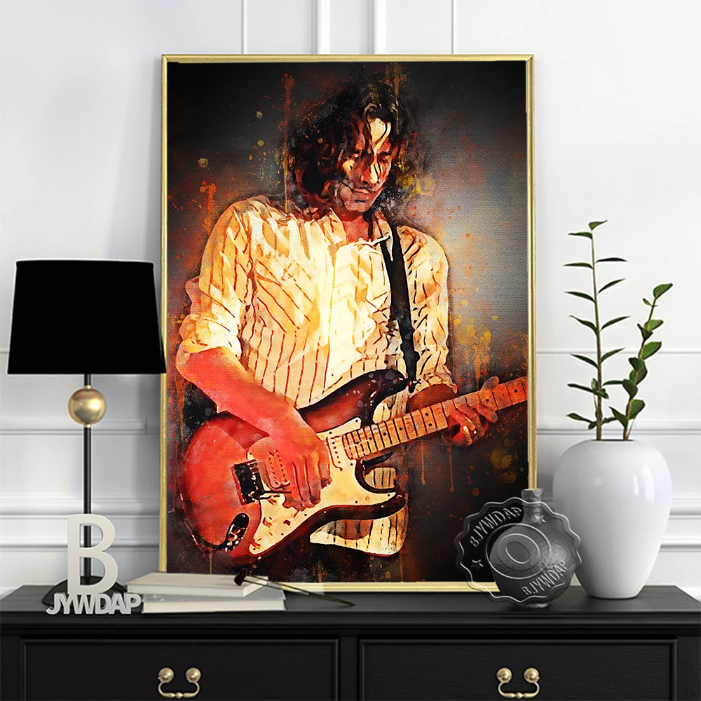 

Ler Lalonde Vintage America Musician Art Poster Music Band Guitarist Art Prints Progressive Metal Rock Fans Collect Wall Decor