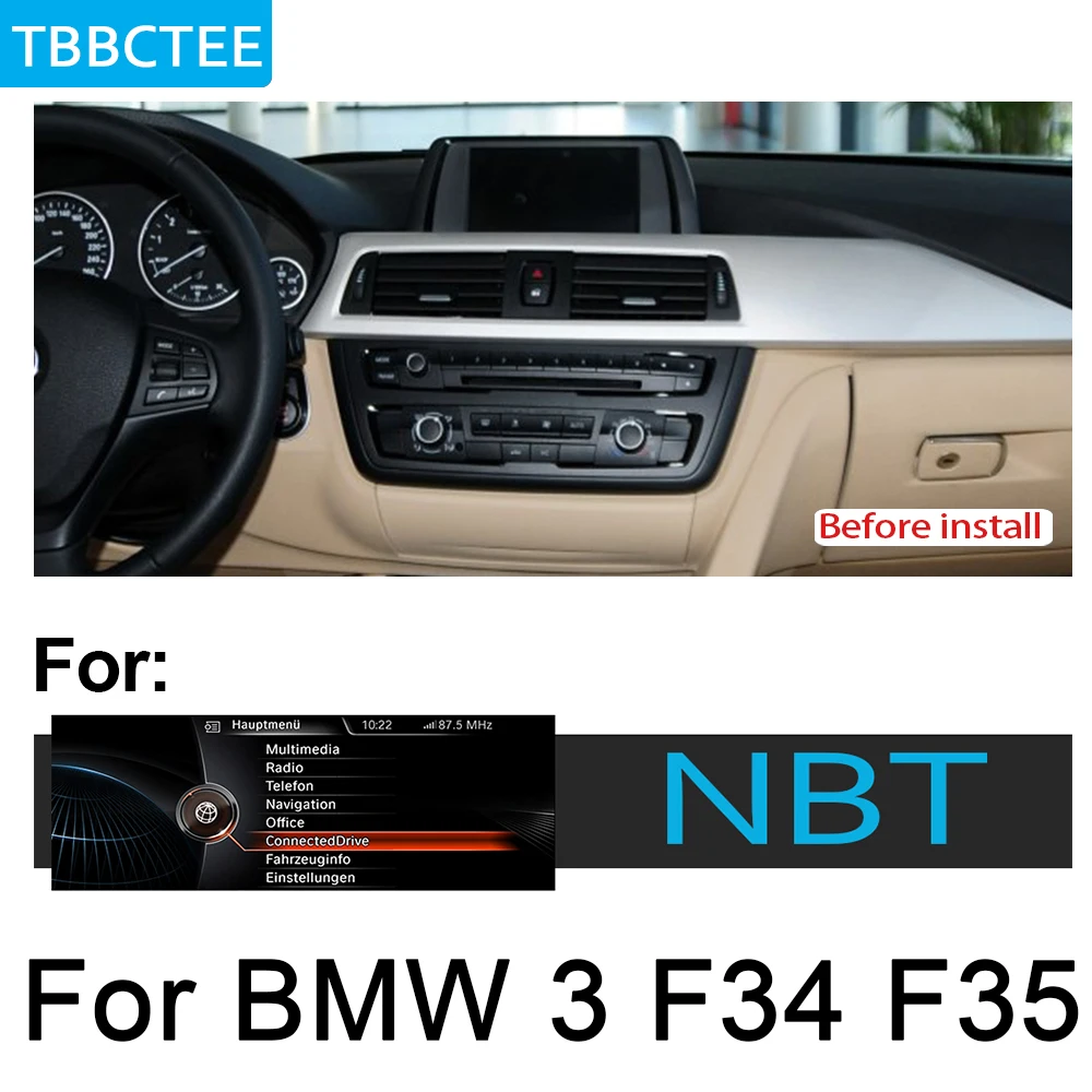 Clearance For BMW 3 Series F34 F35 2013~2016 NBT Car Audio Android GPS Navigation WiFi 3G 4G Multimedia player Bluetooth 1080P 5