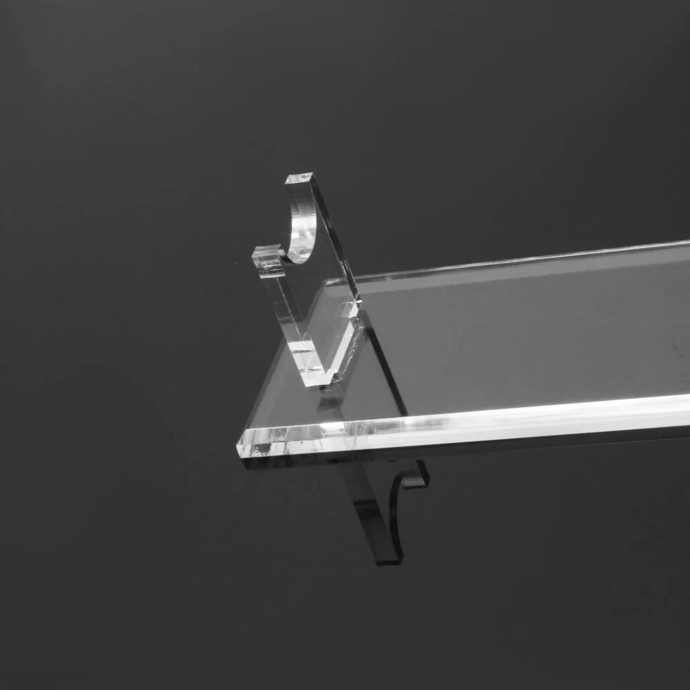 YDDSABER Acrylic Lightsaber Rack Sword Stand Holder Transparent & Black Base Detachable Display