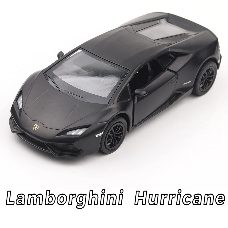 1:36 игрушечный автомобиль сплав тяните назад ураган LP610 спортивная модель