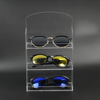 

Acrylic Sunglasses Box Glass Display Case Glasses Stand Watch Holder Jewelry Organizer Eyeglasses Lipstick Cosmetic Storage