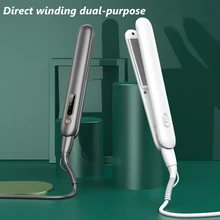 Alisador de pelo de cerámica, plancha de pelo multifuncional inteligente, sin dañar el cabello, seguridad