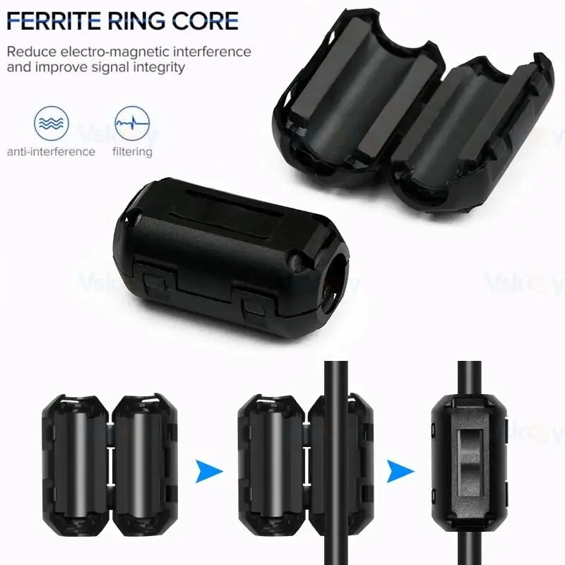RFI EMI   , Ŀ   Ȩ  HDMI AV  ڵ  Ʈ ھ Ŭ, 7.0mm, 3 