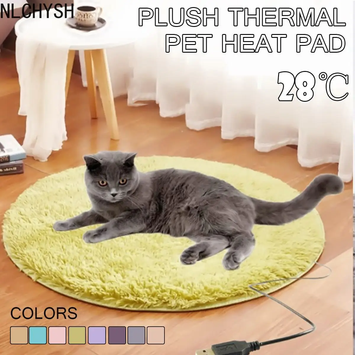 40cm Animals Bed Heater Mat Heating Pad Good Cat Dog Bed Body Winter