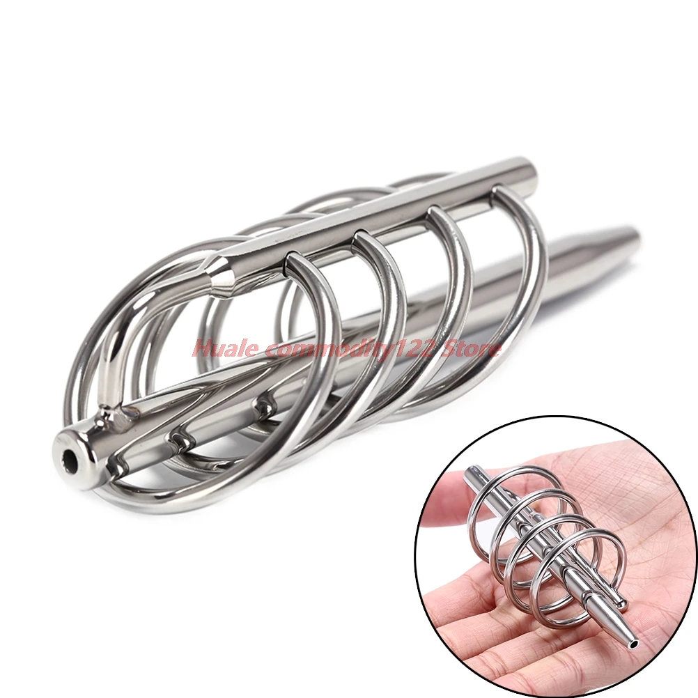 Stainless Steel Urthral Dilators Urethral Plug Penis Plug Urethra Sounds Tube Stretching Sex Toys for Men Erotic Products