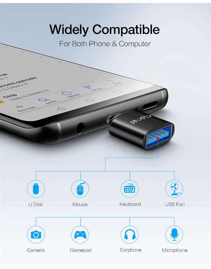 Usb type C OTG адаптер type-c 3,0 штекер USB 3,0 Женский конвертер для One plus 6 5 5T Xiaomi Mi 8 Синхронизация Зарядное устройство USB C OTG
