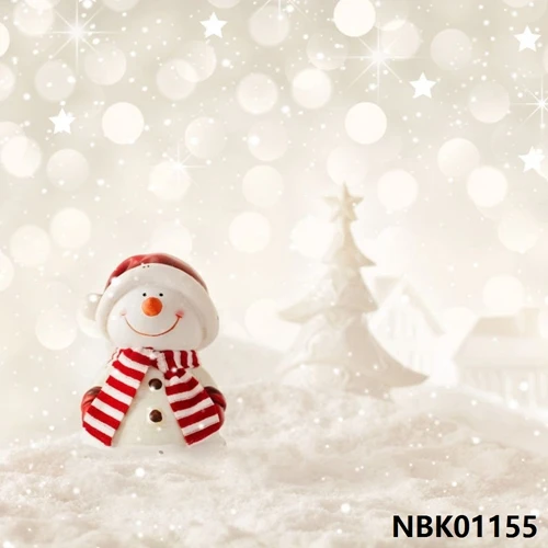NBK01155 Рождественский фон Зимний снег сказка конфеты бар торт дом камин Страна Чудес Принцесса Детский фон для фотостудии - Цвет: NBK01155
