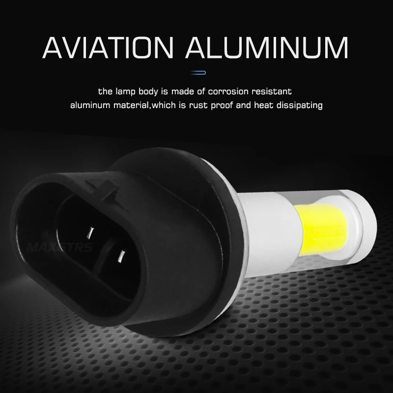 Luz de Nevoeiro 880 881 Cob Chips Carro Led Farol Luz Diurna Runing Drl 6000 k Branco 3000 Ouro Gelo Azul 2x 1400lm h1 h3 H27 12 nevoeiro luz diurna runing luz drl 6000