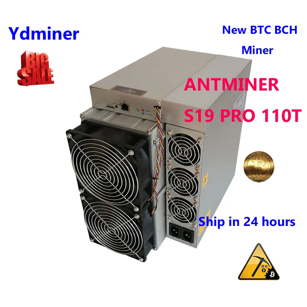 Antminer Mайнер S19 PRO 110T mining asic bitcoin miner bitmain биткоин ферма для майнинга новый antminer t17 |