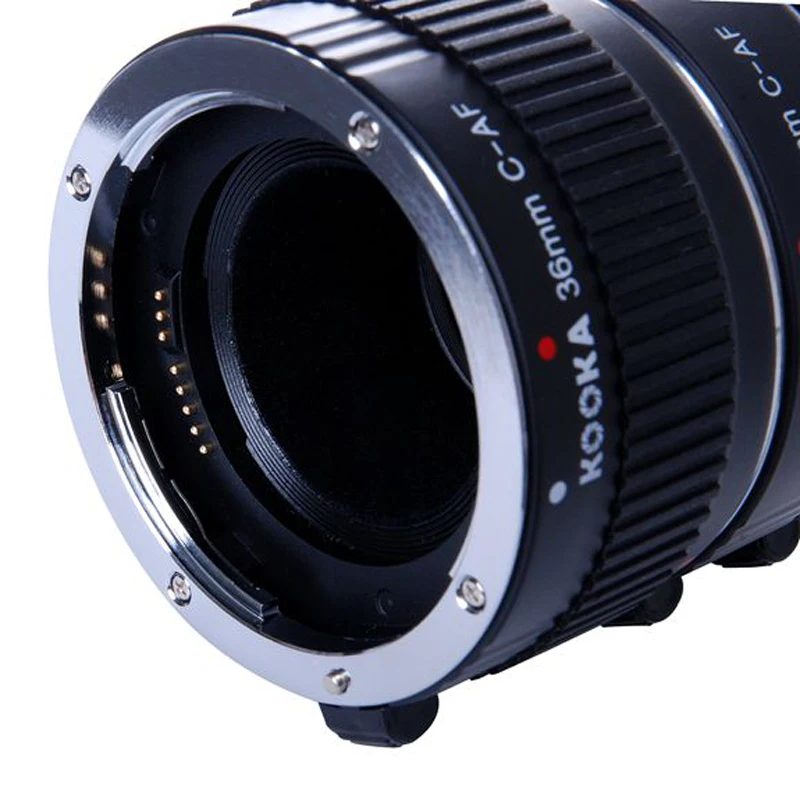 Макро AF металлический Удлинитель Набор Автофокус ttl экспозиция DSLR камера адаптер кольцо 12 мм 20 мм 36 мм комплект для Canon EF EF-S объектив EFS