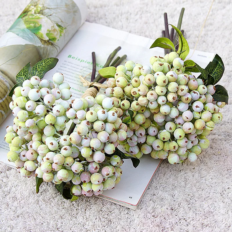 5 шт./упаковка Роскошная искусственная Цветочная подделка в скандинавском стиле