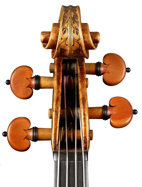 Copy Antonio Stradivari 1716 violin Shell inlay handwork violin 4/4 100% Retro matte Top Oil Varnish Professional voice