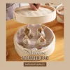 5Pcs Round Non Stick Silicone Steamer Pad 20/28/48cm Reusable Dim Sum Paper Restaurant Steamers Net Liner Kitchen Cooking Tool 5