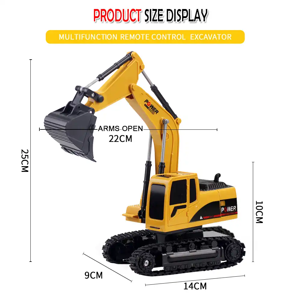mini rc excavator