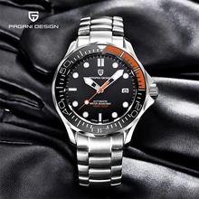 Aliexpress - PAGANI DESIGN Top Leisure Sports Brand 007 Mechanical Automatic Men’s Watch Stainless Steel Sapphire NH35A Waterproof Calendar