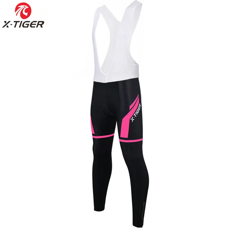 X-Tiger, женские велосипедные нагрудники, весенние, Coolmax, 3D гелевые накладки, велосипедные колготки, MTB, велосипедные брюки для женщин