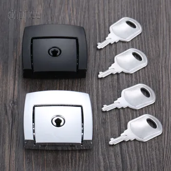 

dophee 1pc Lock Stainless Steel Cabinet Boxes Hasp LED Light Trunk Accessory Locks For Industry Hardware