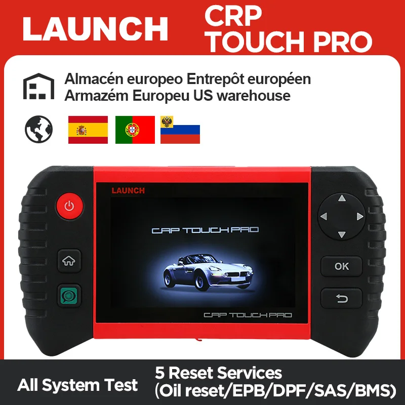 Launch Creader CRP Touch Pro 5 obd2 сканер диагностический инструмент полная система WiFi