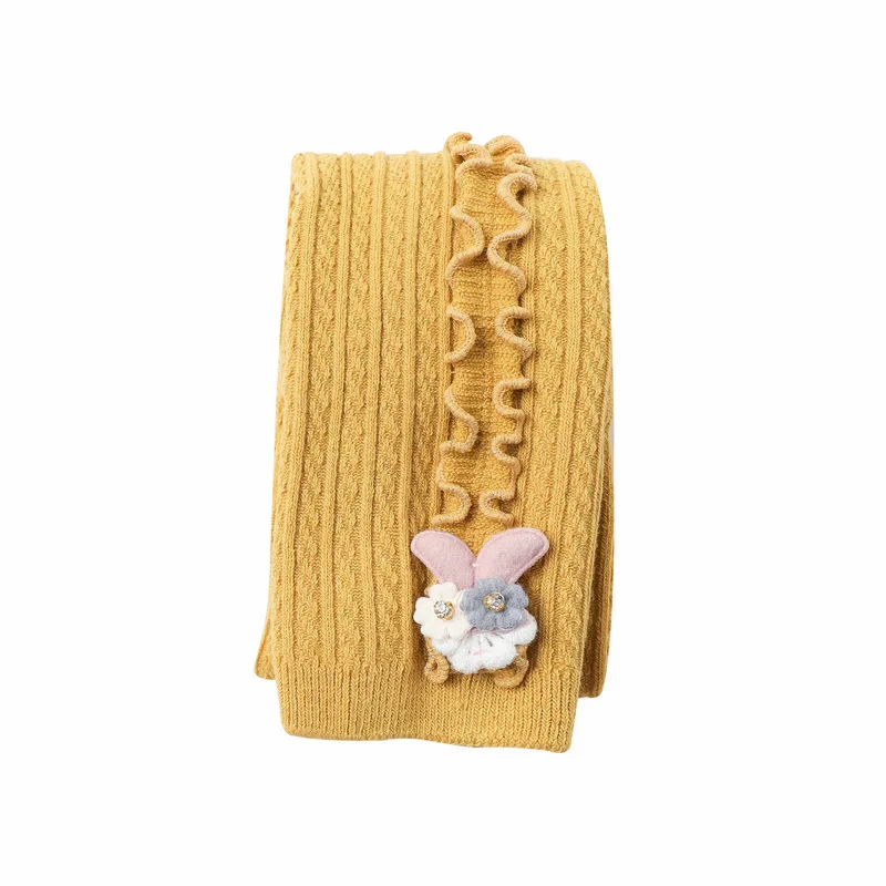 Baby Girls Tights Toddler Kid Girl Ribbed Stockings Cotton Warm Pantyhose Solid Style 0-6T Autumn Winter knit tights,girls pantyhose
