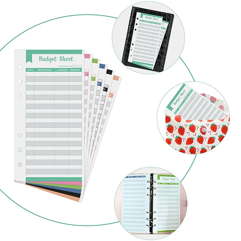 80 pcs Budget Sheets for A6 Binder Expense Tracker Sheets for Cash Envelopes Double Sided Extra Thick Paper for Budgeting Budget Envelopes Cash Envelope Wallet Budget Planner Bill Organizer 80 pcs Budget Sheets for A6 Binder Expense Tracker Sheets for Cash Envelopes Double Sided Extra Thick Paper for Budgeting Budget Envelopes Cash Envelope Wallet Budget Planner Bill Organizer