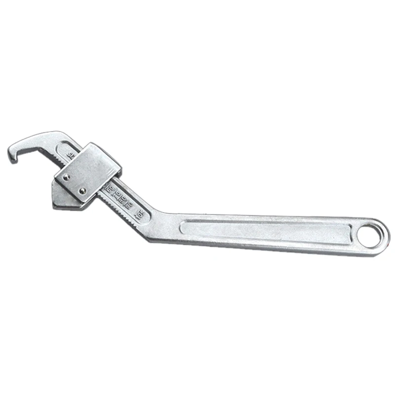 

Side Hole Hook Hook Wrench Adjustable Wrench Square Pinhead Universal Round Nut Wrench Manual Tool Multi-Tool