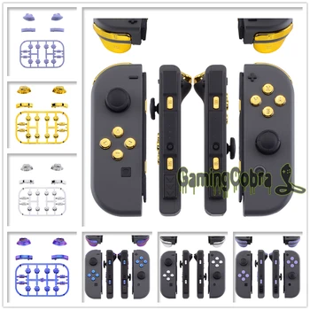 

Replacement ABXY Direction Keys SR SL L R ZR ZL Trigger Full Set Buttons with Tools for Nintendo Switch Joy-Con