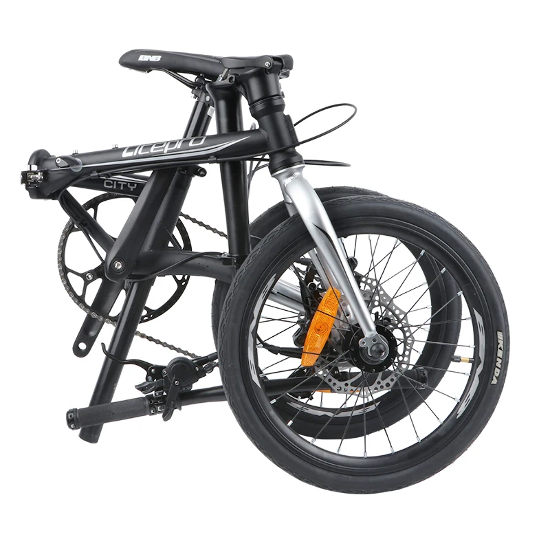 Litepro Folding Bicycle Chrome Molybdenum Steel Disc Brake Folding Bike
