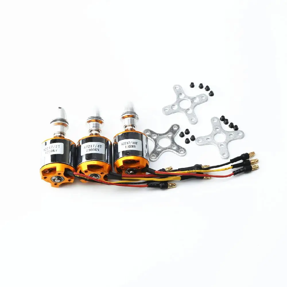 Мультиквадрокоптер A2217 2217 1100KV 1250KV 2300KV RC бесщеточный мотор с внешним ротором для
