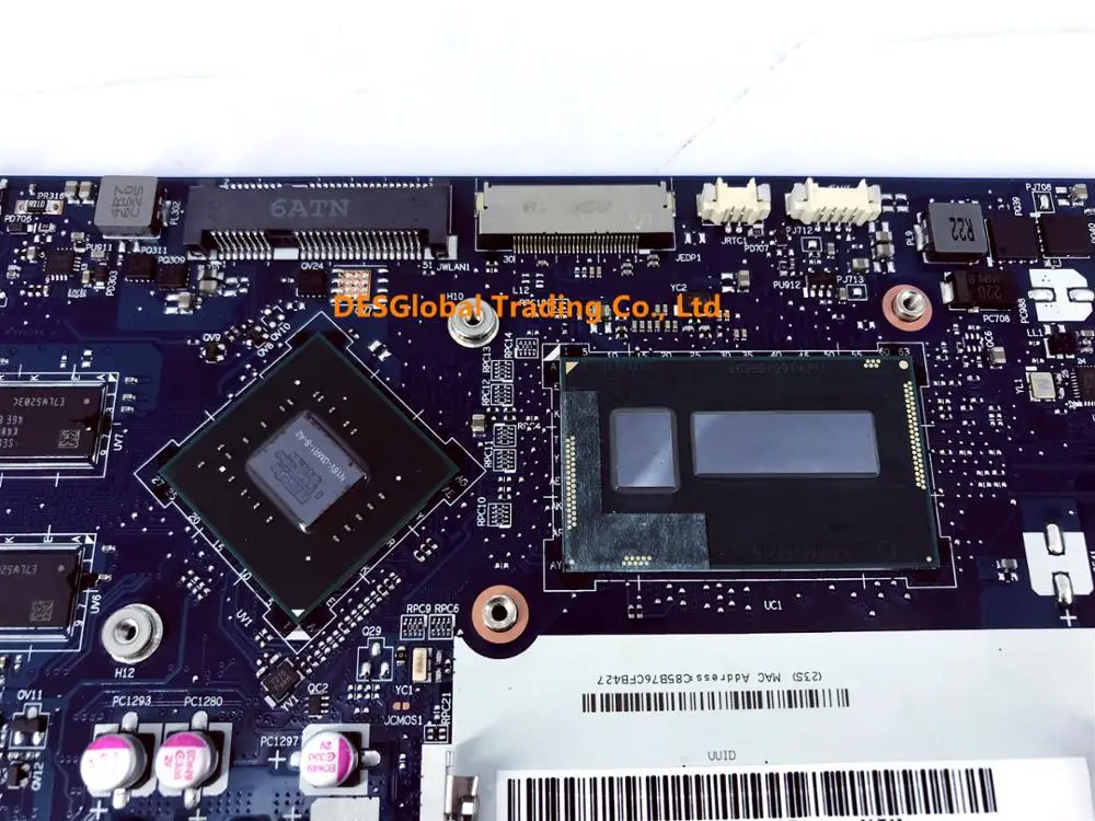 lower price  For Lenovo 100-14IBD 100-14IBY 100-15IBY Laptop Motherboard I3-5005U SR27G CG410/CG510 NM-A681 Main