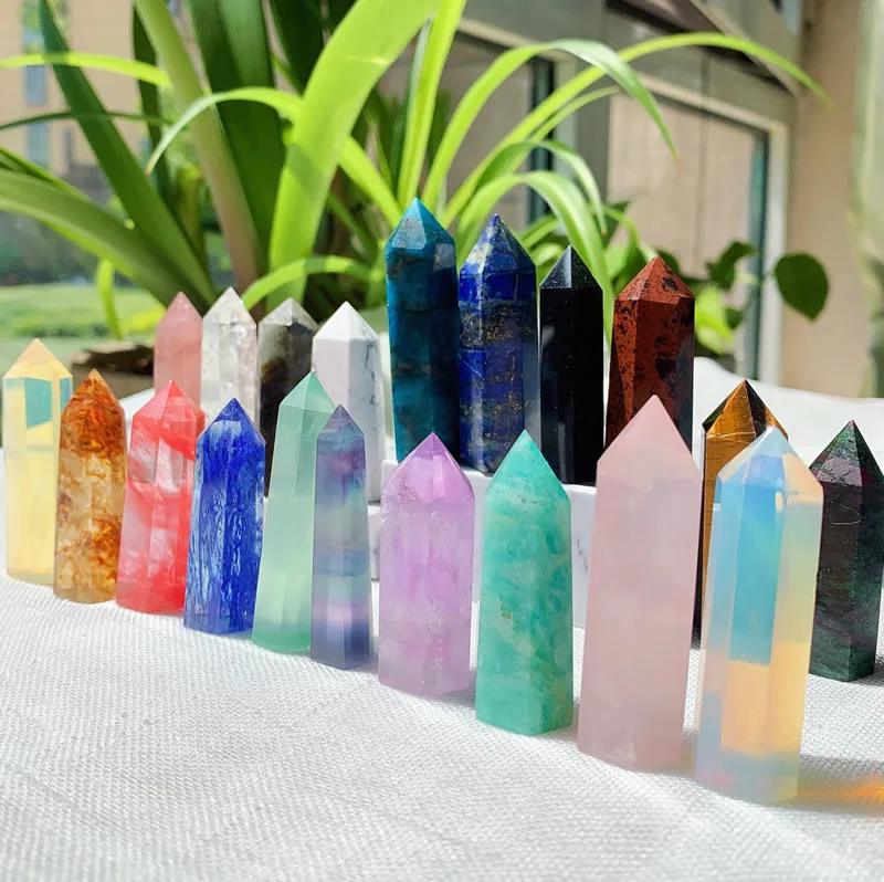 Энергия кристалл натуральный камень аметистами прозрачые кварцевые Амазонит