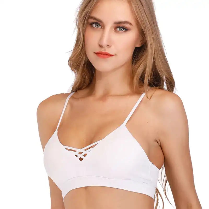 white sports bras