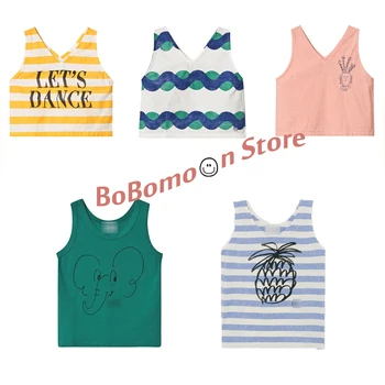 

Pre-sale BOBOmoon-Bobo Ch* 2020 Summer Baby Girls T-shirt Christmas Clothing Fashion Beach Swimming T-shirt for Boys Girls Tops