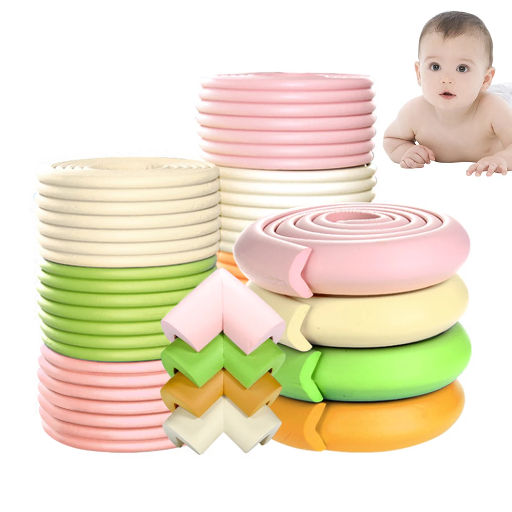 

2M Baby Safety Table Desk Edge Furniture Cushion Strip Corner Tape Child Safety Table Soft Corners Bumper Children Protector
