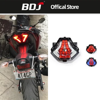 

BDJ Motorcycle Taillight Rear Tail Light Brake Turn Signals Integrated LED For Yamaha R25 R3 MT03 MT07