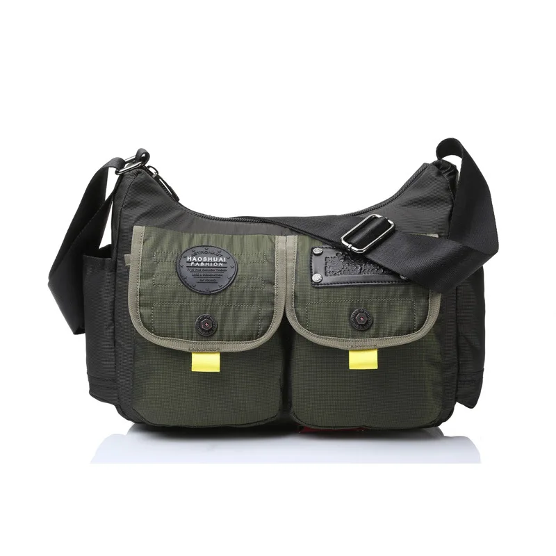 

Man Pannier Bag Shoulder Bag Casual Canvas Sling Bag Fashion Youth Personalized & Creative Handbag Business