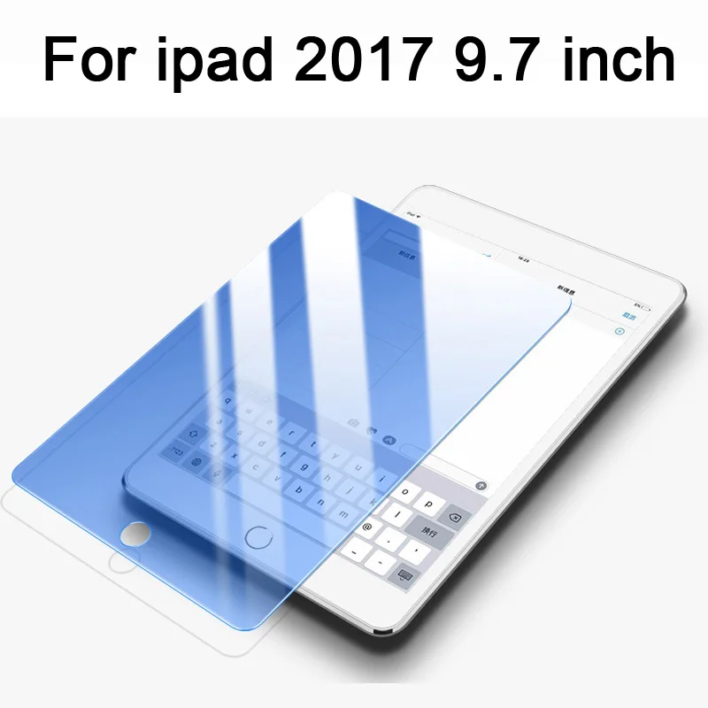 Анти-синий светильник из закаленного стекла для iPad Air 1 Air 2 pro 10,5 защитный экран для планшета пленка для iPad mini 2 3 4 5 - Цвет: For ipad 2017