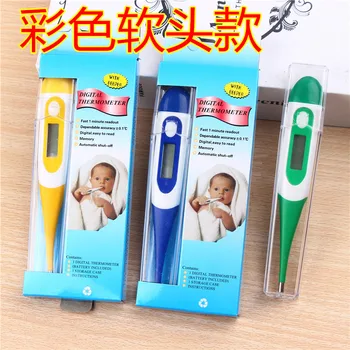 

Soft Head Digital LCD Heating Thermometer Tools kids Baby Adult Thermometre Body Fever Temperature Measuring