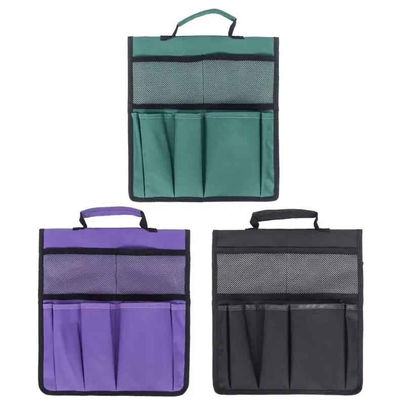 

Durable Large Capacity Garden Tool Bag Organizer Tote Carrier Gardening Storage with Interior Exterior Side Pockets